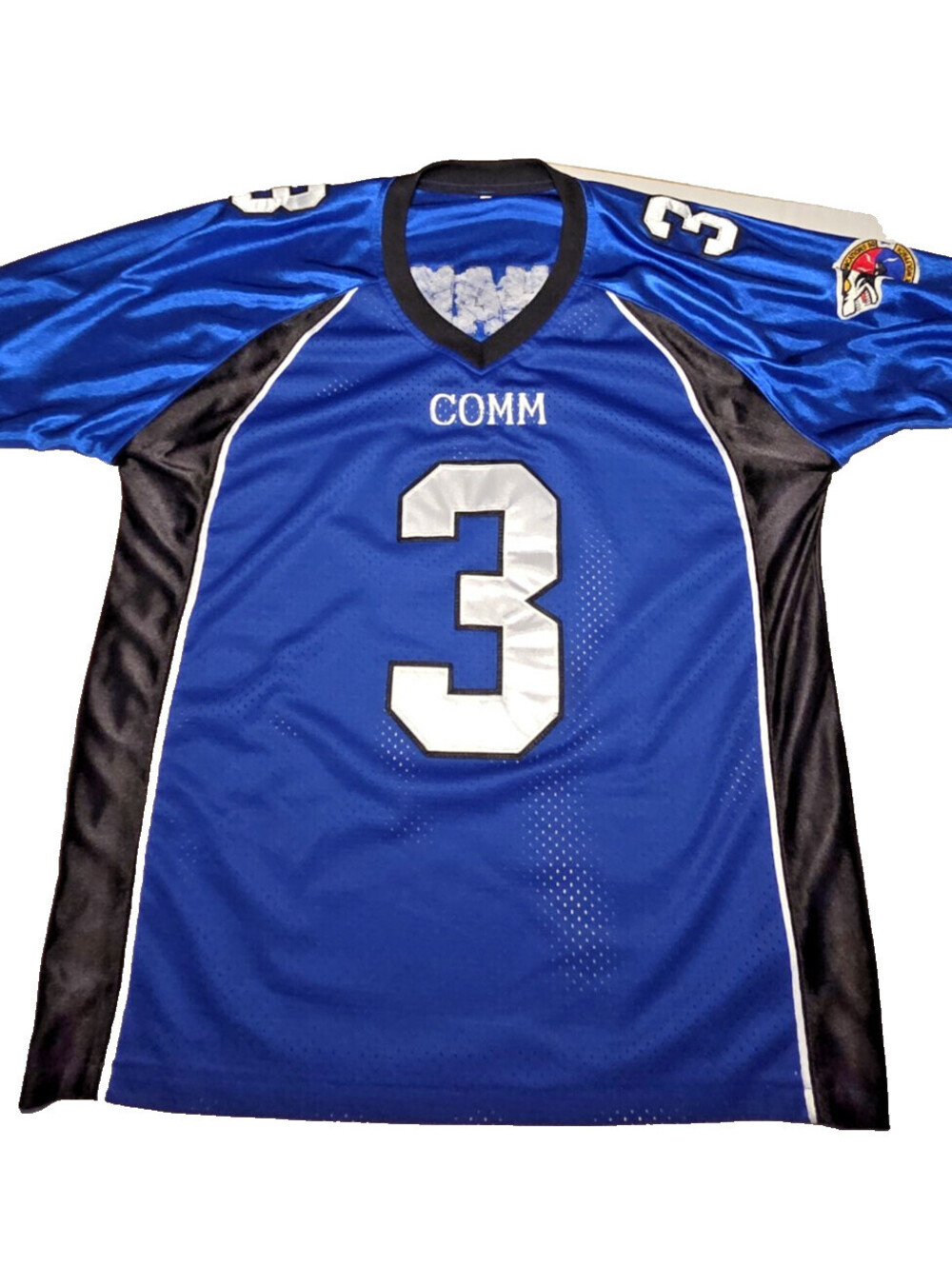 USAF 8th Communications Squadron Voice Of The Wolfpack Football Jersey L